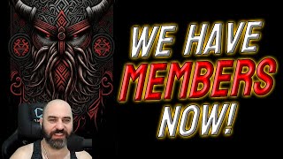 We Have Members Now  Intro Video to Membership Tiers and Perks [upl. by Nikolia]