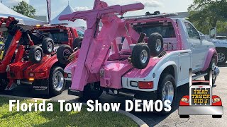 2023 Florida Tow Show Truck Exhibit Demonstrations [upl. by Tur]