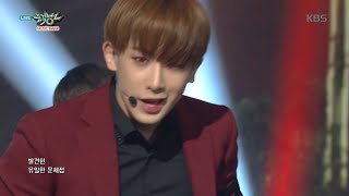 kbs world 뮤직뱅크  몬스타엑스 섹시해진 핏빛 비주얼 ‘HERO’20151030 [upl. by Castora514]