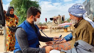 Village Doctor in Rural Families  Village Life in old Village Desert  Traditional Family  Nomadic [upl. by Glaser]