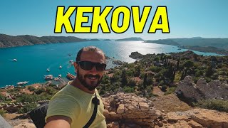 Kekova Adası  Üçağız Köyü  Simena Kalesi  Bisikletle Ege Turu 6 [upl. by Nimar668]