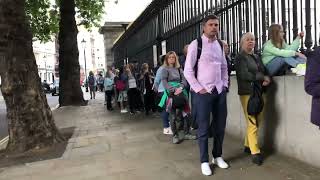 The British Museum Long Queue [upl. by Zebedee]