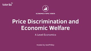 Monopoly  Price Discrimination and Economic Welfare [upl. by Kciredorb750]