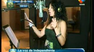 Patricia Sosa  Himno de Independiente [upl. by Star684]