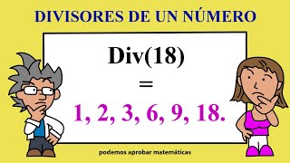 Cómo hallar los divisores de un número [upl. by Ku]