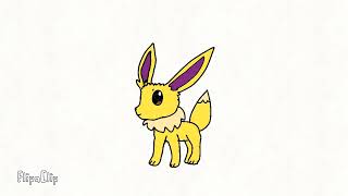 Eevee evolves into Jolteon [upl. by Kale]