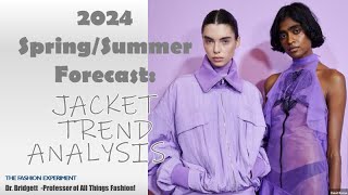 2024 SpringSummer Trend Analysis  Womens Jackets [upl. by Bergmann]