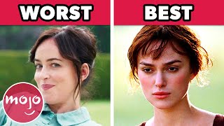 Every Jane Austen Adaptation Ranked from Worst to Best [upl. by Lyns]