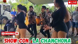 LA CHANCHONA DE MORAZÁN EN VIVO RICAS CUMBIAS🎻👍👀 [upl. by Aikemot]