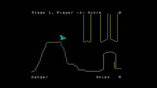 Hello world  Penetrator  Landscape editor ZX Spectrum 1982 [upl. by Pepito]