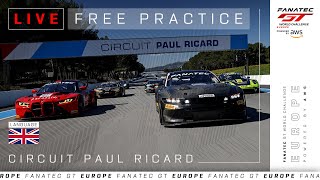 LIVE  Free Practice  Circuit Paul Ricard  2024 Fanatec GT Europe English [upl. by Zehc]