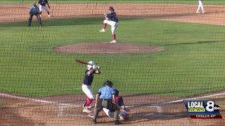 Chukars defeat Bandits 97 in annual exhibition game before Opening Day [upl. by Cullin]