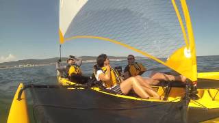 Hobie Tandem Island Triple Action [upl. by Ainig]