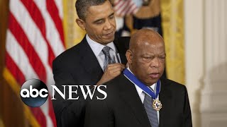 Civil rights icon Rep John Lewis dead at 80 [upl. by Vanni]