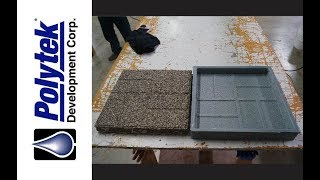 How to Make a Rubber Mold to Cast Concrete PaversStepping Stones [upl. by Yneffit]