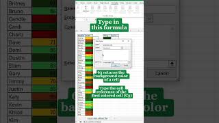 COUNT COLORS in Excel WITHOUT VBA EASY Tutorial [upl. by Htebirol]