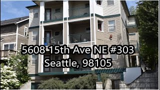 5608 15th Ave NE 303 Seattle 98105 [upl. by Aileme633]