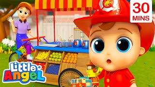 Fruity Flavors Song  Baby John’s Playtime Songs amp Nursery Rhymes littleangel [upl. by Amie]