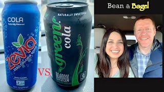 Green Cola vs Zevia Coffee  Stevia  Zero Sugar Soda [upl. by Topping795]