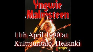 Yngwie Malmsteen Live at Helsinki 1990 [upl. by Reilly310]