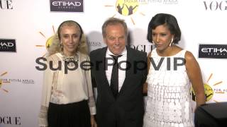 Franca Sozzani Wolfgang Puck Gelila Puck at Gelila And [upl. by Eima]