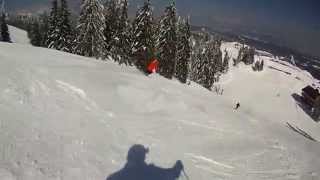 JAHORINA DOWNHILL crna staza sa padom HD [upl. by Chancey]