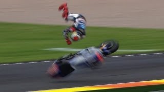 MotoGP  Assen GP 2013  Jorge Lorenzo Crash [upl. by Honoria]