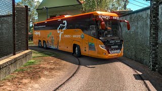 Drive Long😱 Bus In Village Road [upl. by Elrahc]