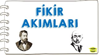 OSMANLI DEVLETİNDE FİKİR AKIMLARI OSMANLICILIK TÜRKÇÜLÜK BATICILIK İSLAMCILIK [upl. by Akilat]