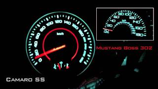 Camaro SS VS Mustang Boss 302 Laguna Seca Motorsport [upl. by Ardnuek438]