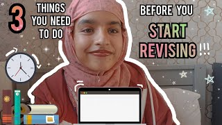 3 things you NEED to do before you start your revision if you want to get ALL 9s As [upl. by Gildus]