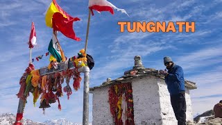 TUNGNATH  Highest Lord Shiva Temple  Chopta Tungnath Trek December 2023  Chopta Uttarakhand [upl. by Thurber]