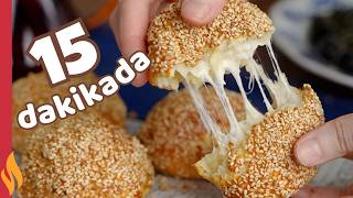 Simit Poğaça Tarifi 😋 Airfryerda 15 Dakikada Hazır ✅ [upl. by Eecram727]