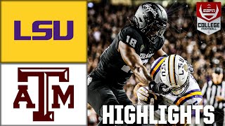 LSU Tigers vs Texas AampM Aggies  Full Game Highlights  ESPN College Football [upl. by Alimhaj160]