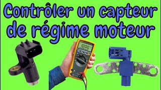 Contrôle dun capteur de régime moteur [upl. by Nohsad]