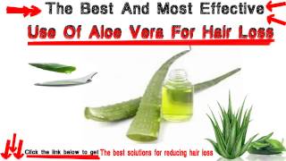 how to use aloe vera for hair [upl. by Htiekal]