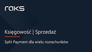 Mechanizm Podzielonej Płatności dla wielu rozrachunków [upl. by Rustin]