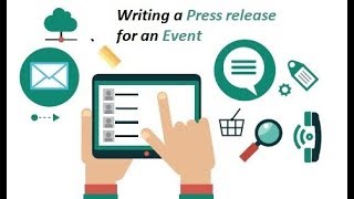 How to write a Press Release for an Event [upl. by Karl]