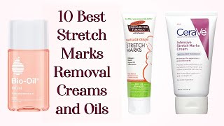 10 Best Stretch Marks Removal Creams and Oils in 2020 With Price  Glamler [upl. by Carine593]