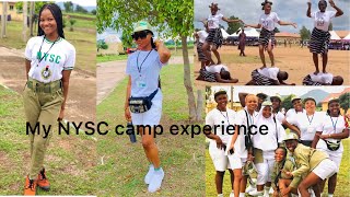 Vlog my NYSC orientation camp experience in Taraba state nysc9ja nysccamp [upl. by Ahsok]