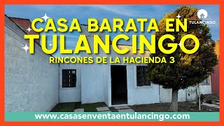 🌳🏡Vendida AsÍ se ven las CASAS MÁS BARATAS DE TULANCINGO Hidalgo Colonia Rincones de la hacienda 3 [upl. by Fiorenze]