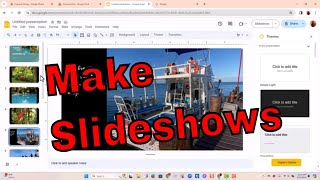 How To Make a Slideshow using Google Slides and Google Photos [upl. by Eelyam]