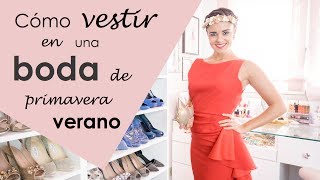 Looks para bodas  vestidos recogidos y consejos de estilo [upl. by Aisatsanna]