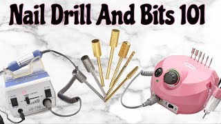 Nail Drills and Bits 101  All About Nail Drills  Natalie Carmona [upl. by Lavicrep]