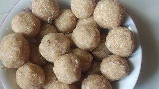 চালভাজা দিয়ে নারিকেল নাড়ুRoasted Rices Coconut Naru। How to make Narikel Naru। [upl. by Rotsen]