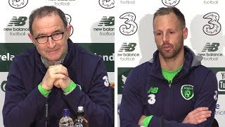 Martin ONeill amp David Meyler Full Press Conference  Ireland v Denmark  World Cup Qualifier [upl. by Hebel223]