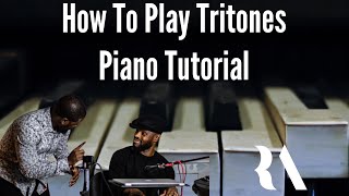 How to Play Tritones Piano Tutorial [upl. by Oner]