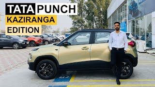 2022 Tata Punch Kaziranga Edition Walkaround  CarQuest [upl. by Chellman412]