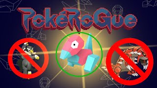 PORYGON IS ALL YOU NEED TO BEAT POKEROGUE CLASSIC RETRIES ON [upl. by Ced972]