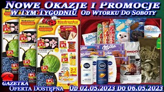 Biedronka Nowa Gazetka Promocyjna Od Wtorku 02 05 2023 W Tym Tygodniu Nowe Okazje i Promocje [upl. by Vtehsta]